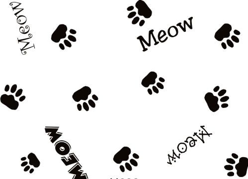 Cat Paw Background
